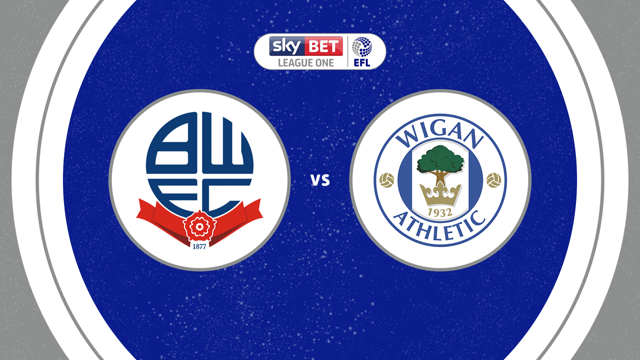 Bolton Wanderers vs Wigan Athletic poster Bolton Wanderers vs Wigan Athletic poster