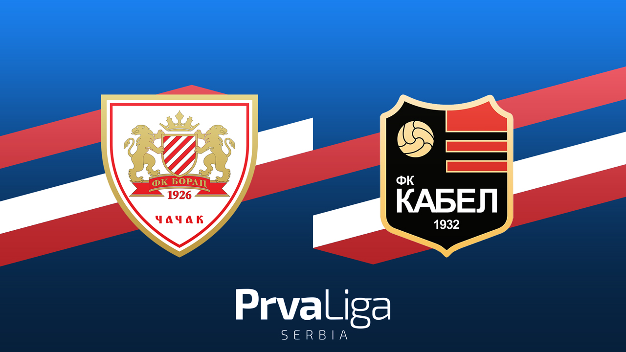 Borac 1926 Čačak vs Kabel Novi Sad poster Borac 1926 Čačak vs Kabel Novi Sad poster