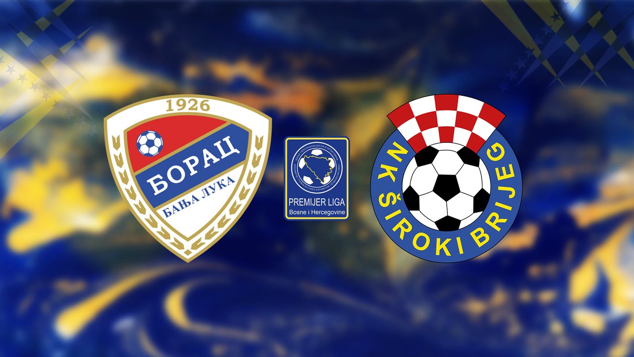 Borac Banja Luka vs Široki Brijeg poster Borac Banja Luka vs Široki Brijeg poster