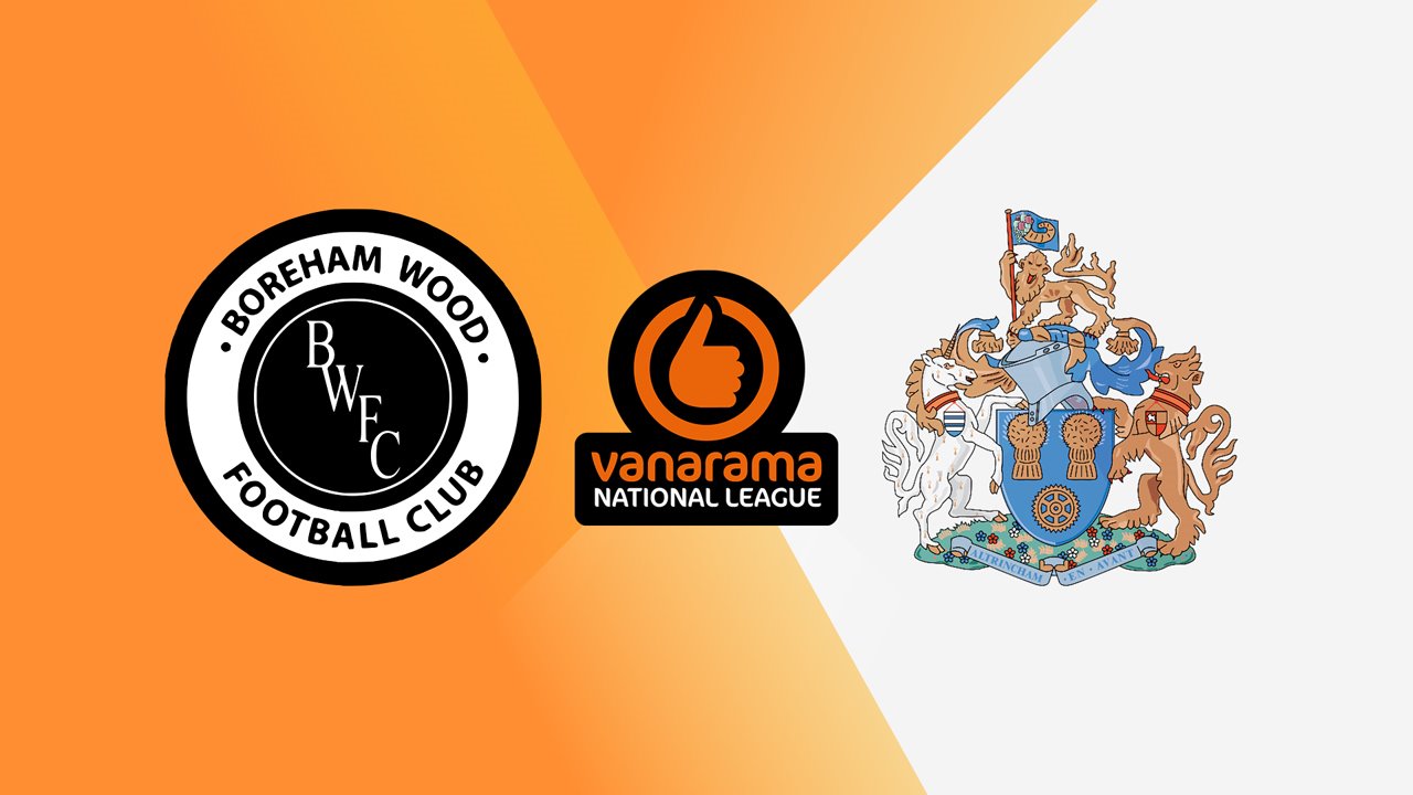 Boreham Wood vs Altrincham poster Boreham Wood vs Altrincham poster