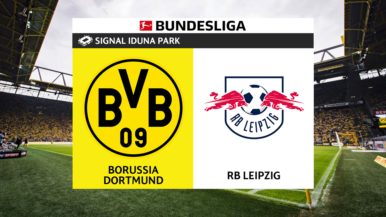 Borussia Dortmund vs RB Leipzig poster Borussia Dortmund vs RB Leipzig poster