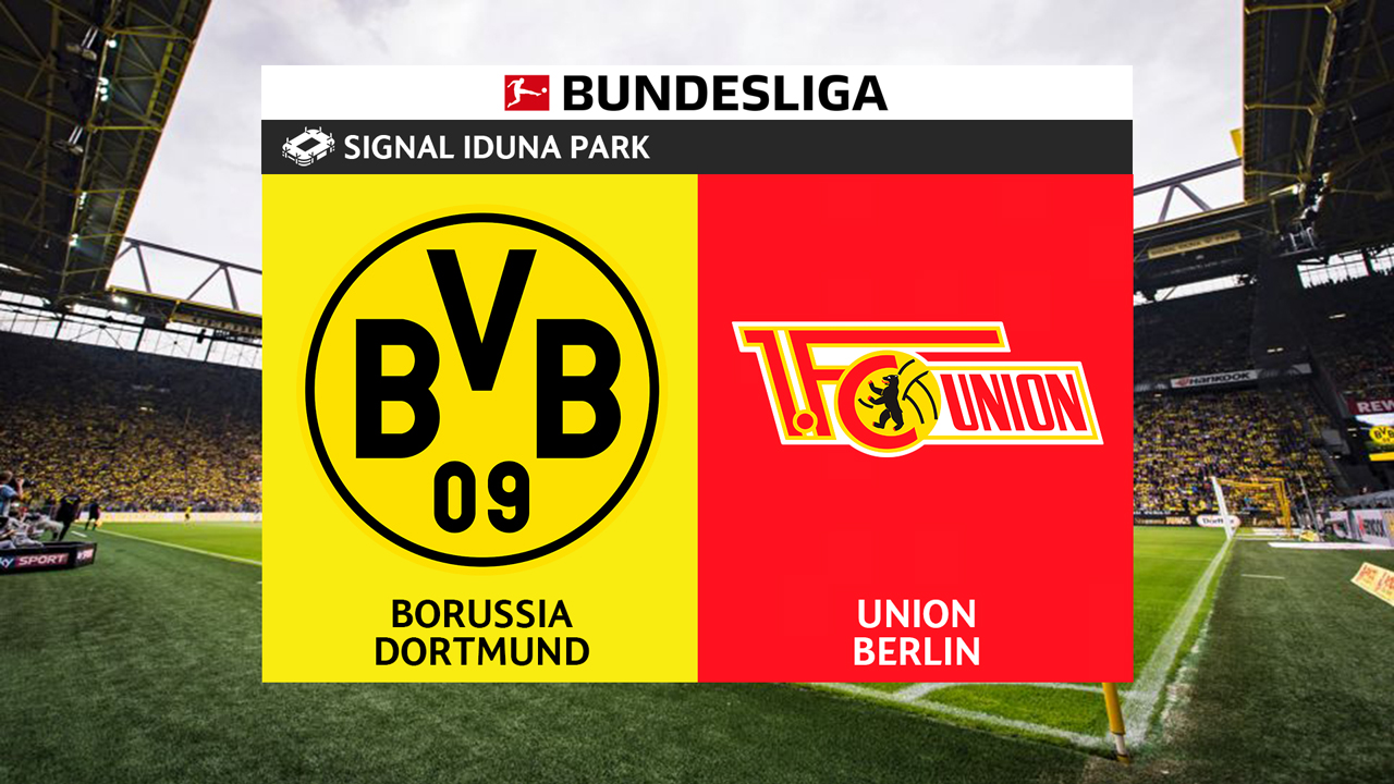 Borussia Dortmund vs Union Berlin poster Borussia Dortmund vs Union Berlin poster