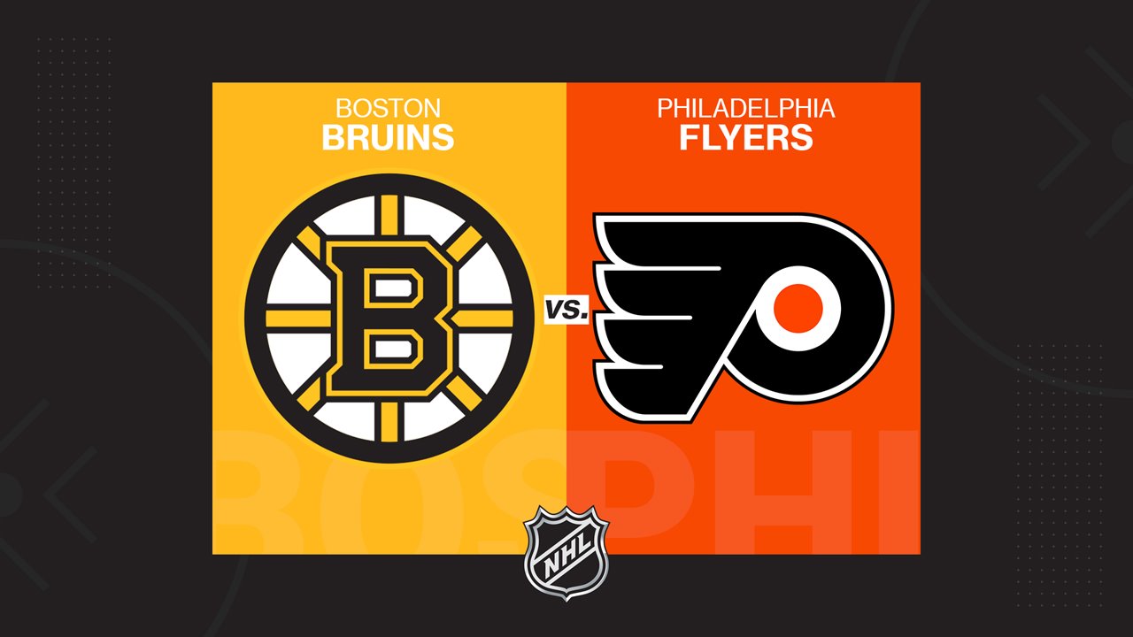 Boston Bruins vs Philadelphia Flyers poster Boston Bruins vs Philadelphia Flyers poster