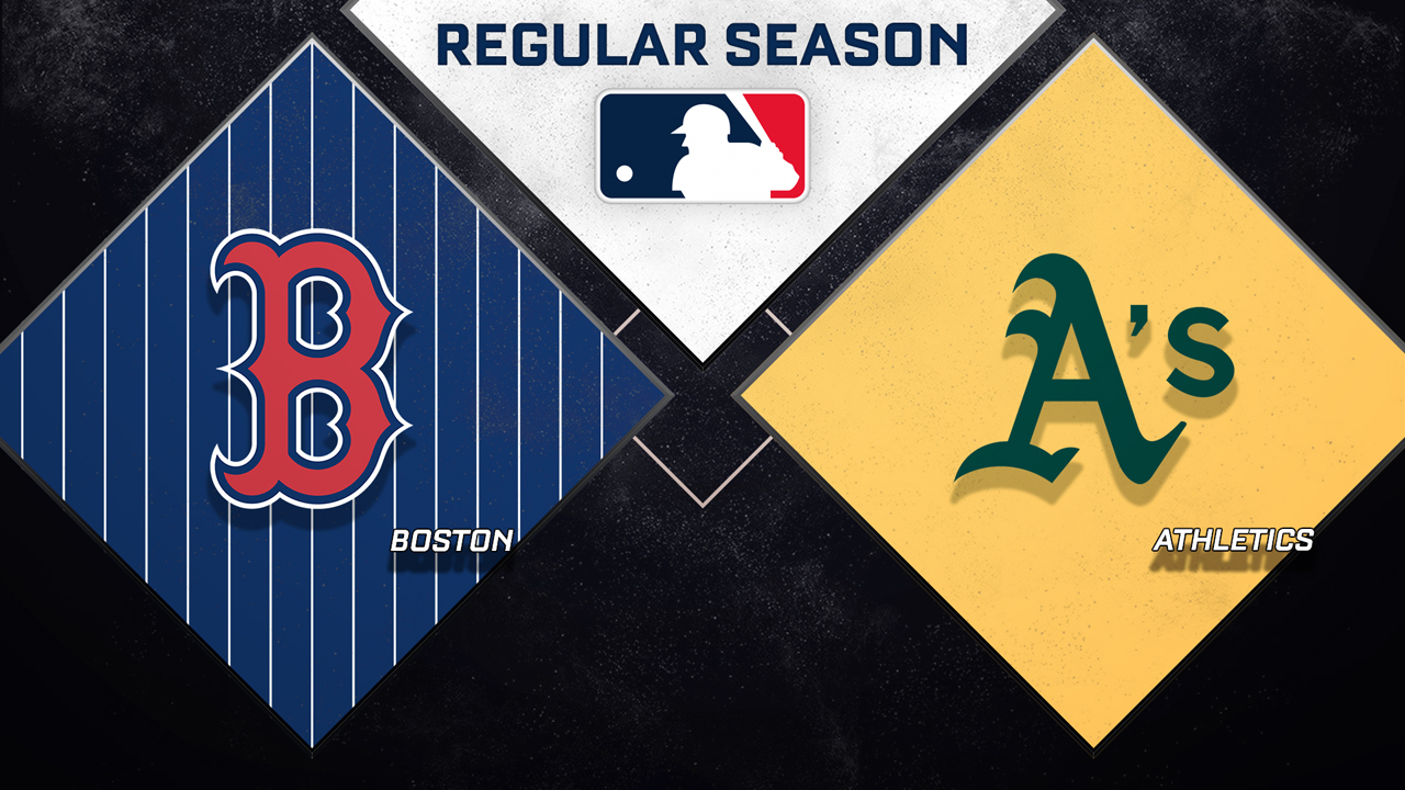 Boston Red Sox vs Athletics poster Boston Red Sox vs Athletics poster