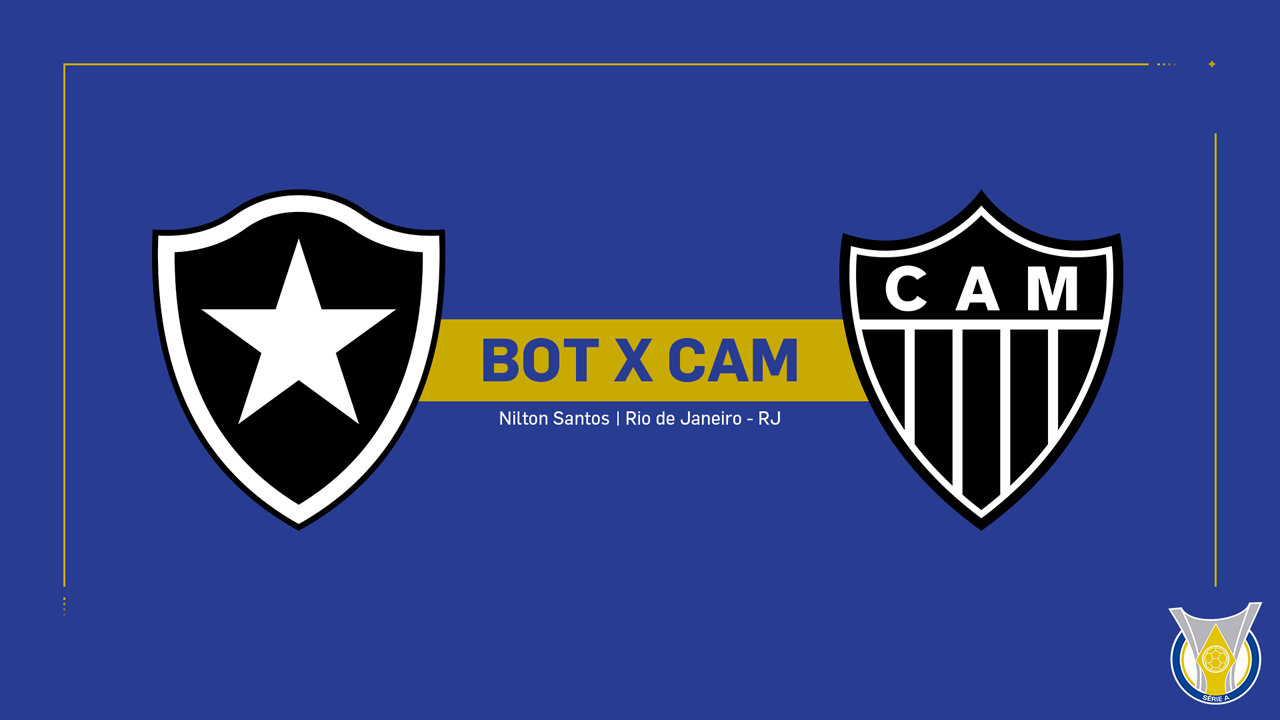 Botafogo vs Atlético Mineiro poster Botafogo vs Atlético Mineiro poster