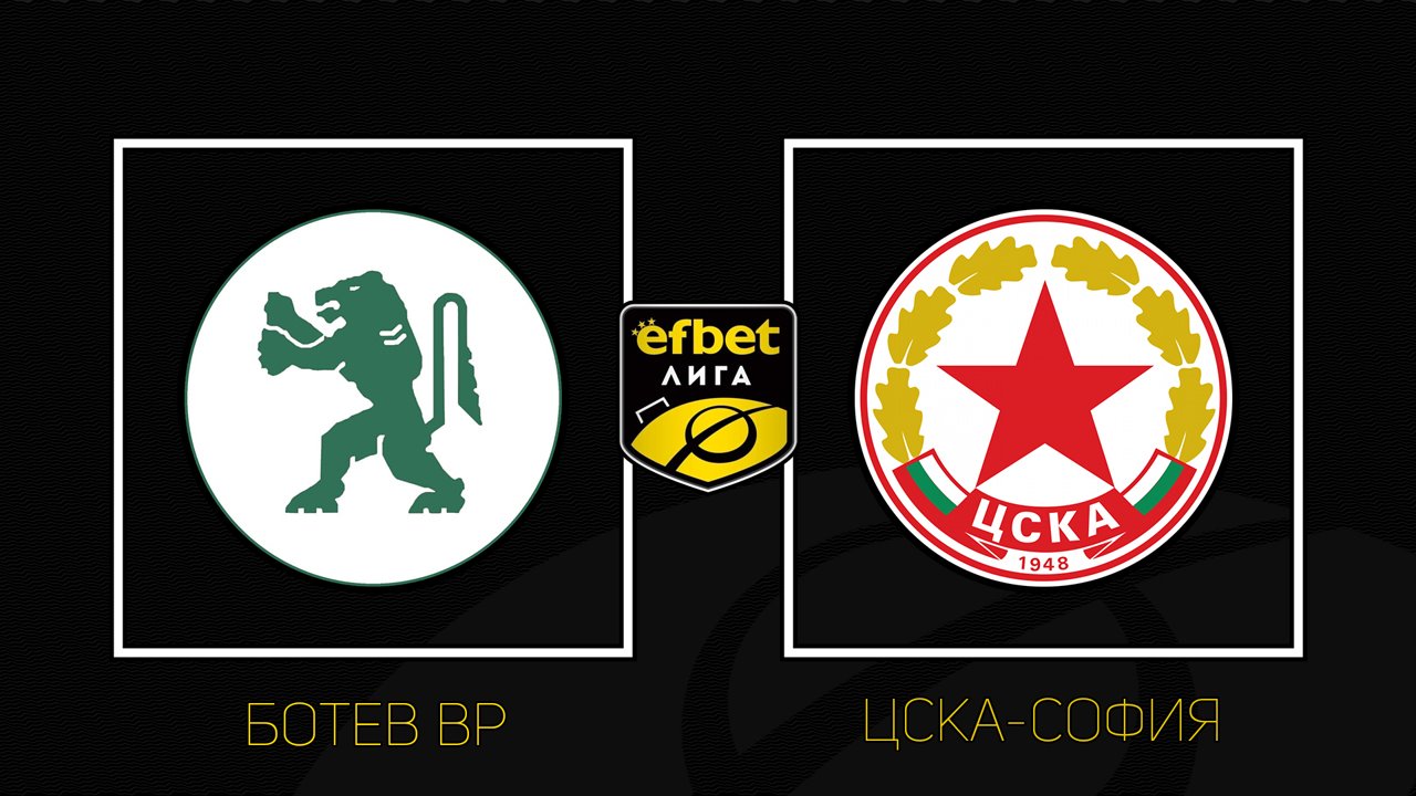 Botev Vratsa vs CSKA Sofia poster Botev Vratsa vs CSKA Sofia poster