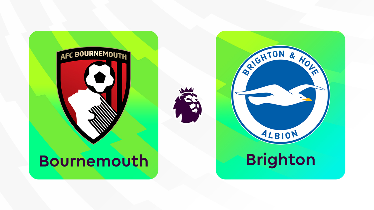 Bournemouth vs Brighton and Hove Albion poster Bournemouth vs Brighton and Hove Albion poster