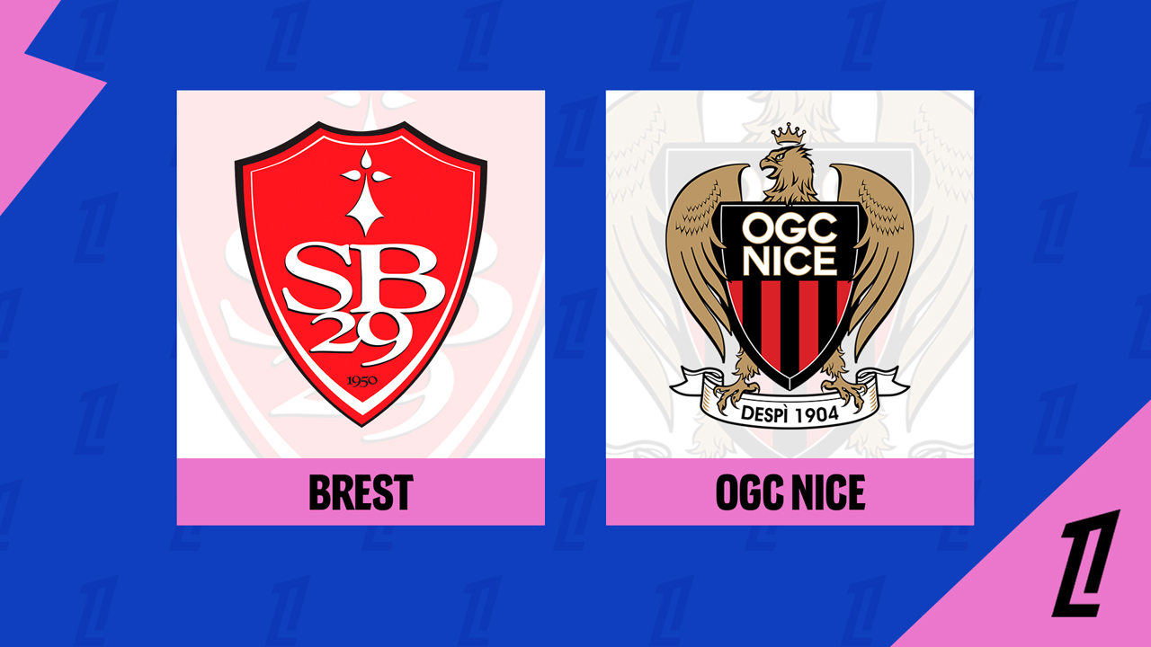 Brest vs Nice poster Brest vs Nice poster