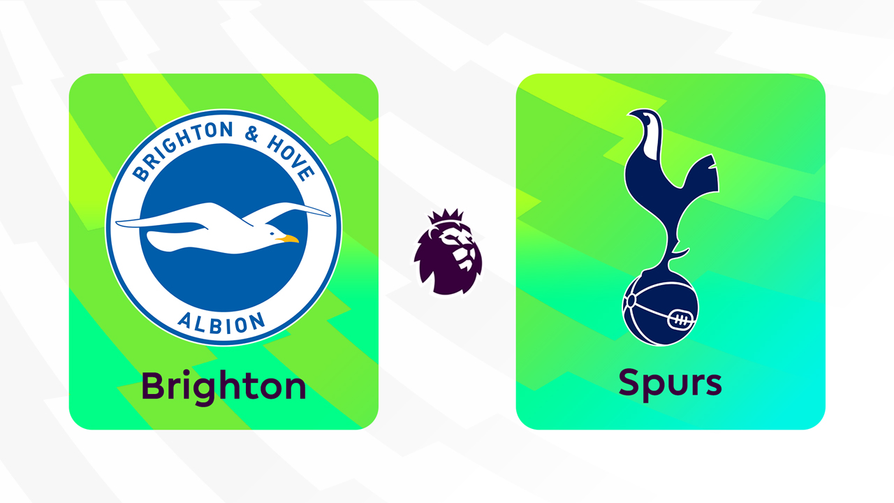Brighton and Hove Albion vs Tottenham Hotspur poster Brighton and Hove Albion vs Tottenham Hotspur poster