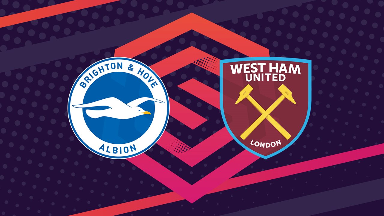 Brighton WFC vs West Ham Women poster Brighton WFC vs West Ham Women poster