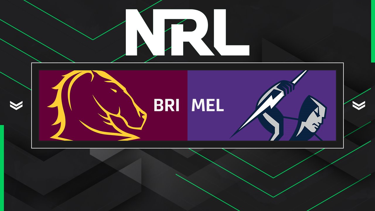 Brisbane Broncos vs Melbourne Storm poster Brisbane Broncos vs Melbourne Storm poster