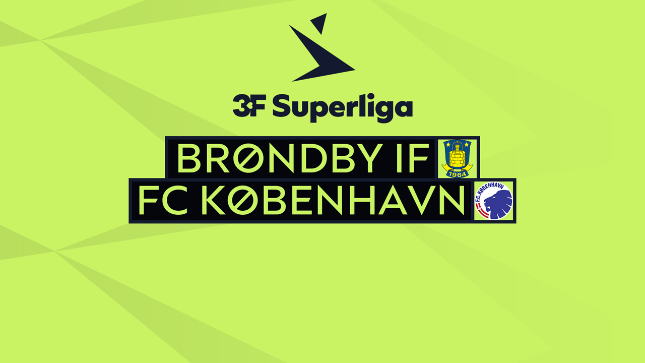 Brøndby vs FC Copenhagen poster Brøndby vs FC Copenhagen poster