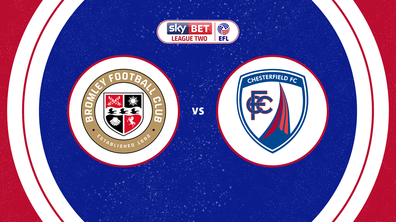 Bromley vs Chesterfield poster Bromley vs Chesterfield poster