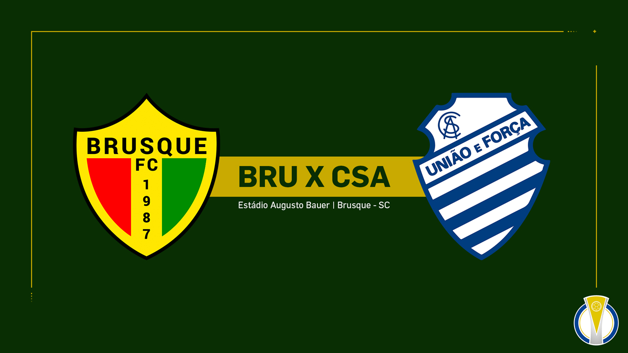 Brusque vs CSA poster Brusque vs CSA poster