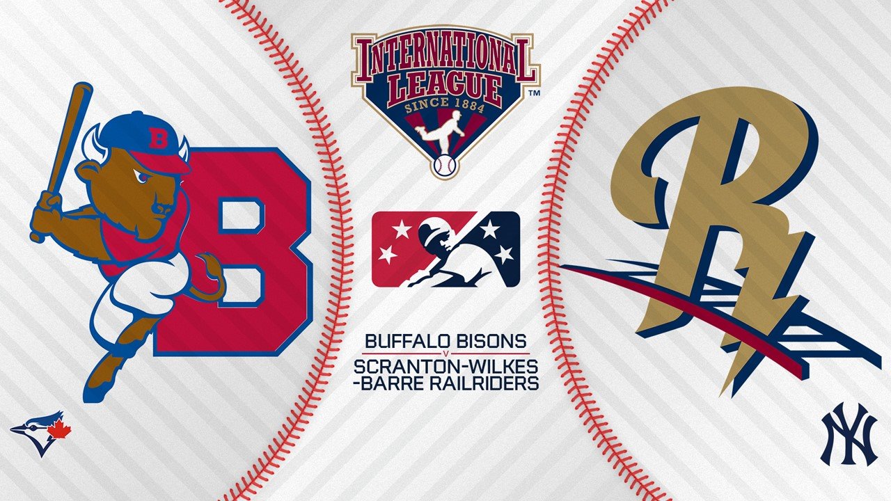 Buffalo Bisons vs Scranton-Wilkes-Barre RailRiders poster Buffalo Bisons vs Scranton-Wilkes-Barre RailRiders poster