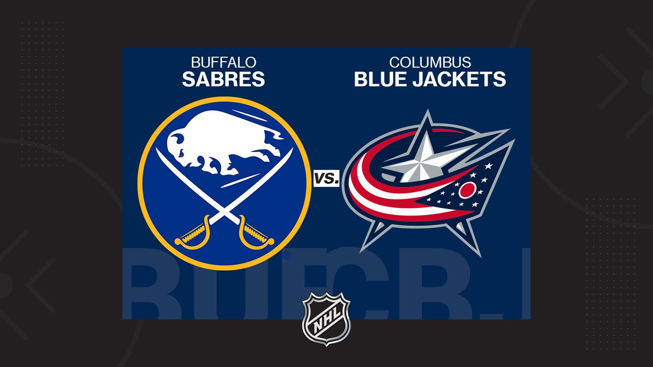 Buffalo Sabres vs Columbus Blue Jackets poster Buffalo Sabres vs Columbus Blue Jackets poster