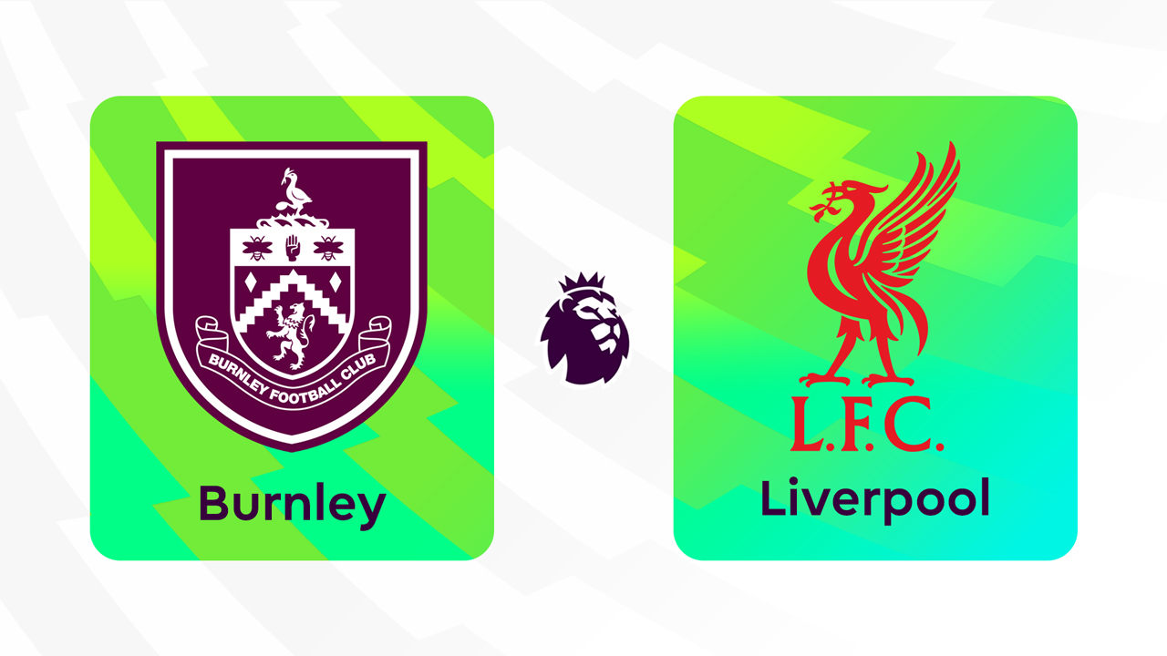 Burnley vs Liverpool poster
