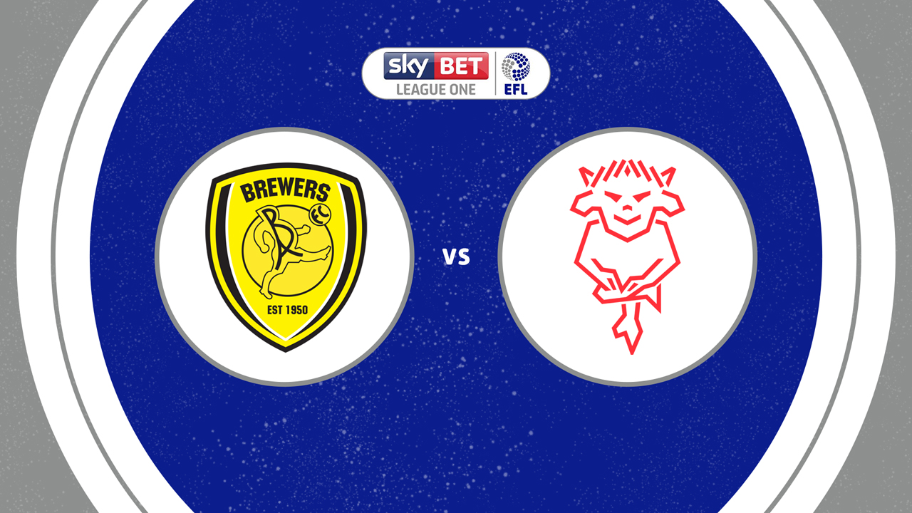 Burton Albion vs Lincoln City poster Burton Albion vs Lincoln City poster