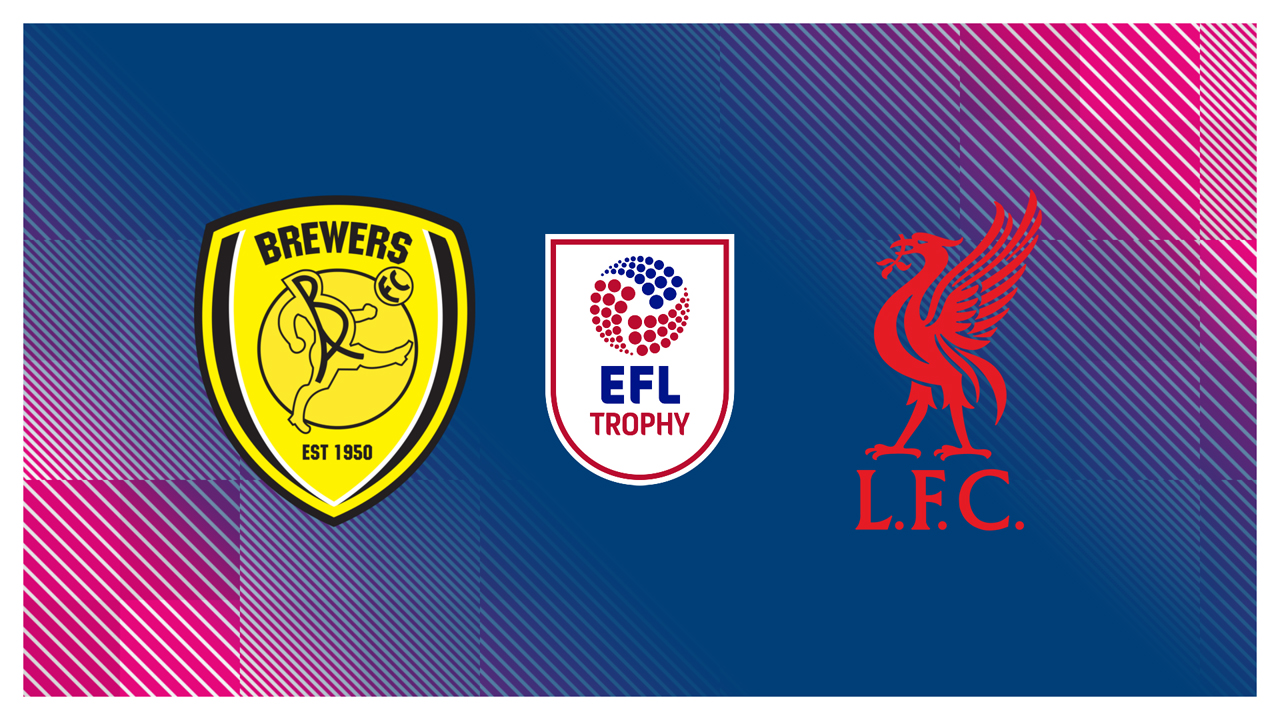 Burton Albion vs Liverpool U21 poster Burton Albion vs Liverpool U21 poster