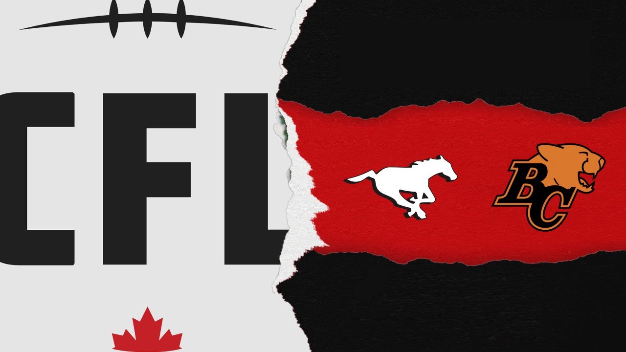 Calgary Stampeders vs BC Lions poster Calgary Stampeders vs BC Lions poster