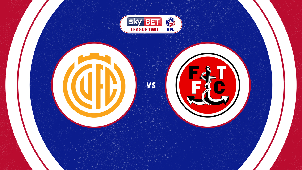 Cambridge United vs Fleetwood Town poster Cambridge United vs Fleetwood Town poster