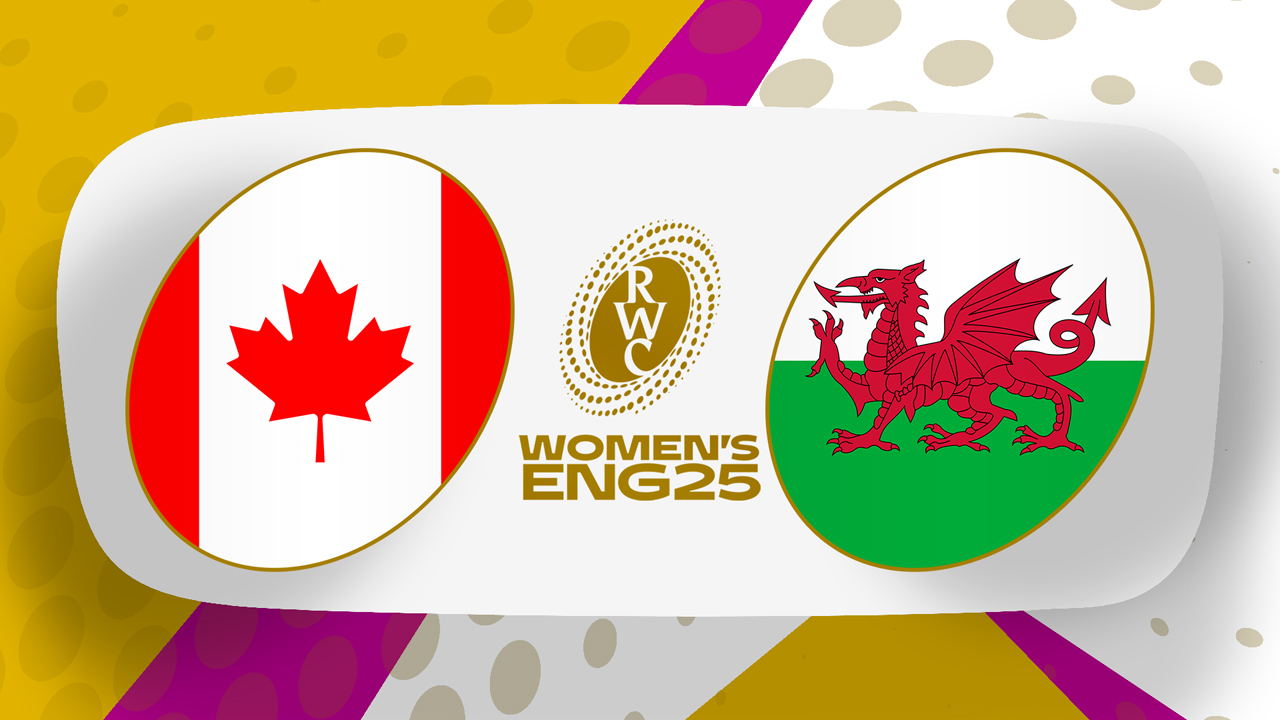 Canada Rugby Women vs Wales Rugby Women poster Canada Rugby Women vs Wales Rugby Women poster