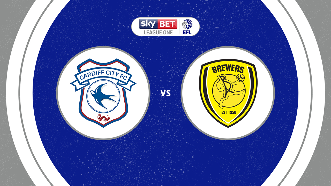 Cardiff City vs Burton Albion poster Cardiff City vs Burton Albion poster