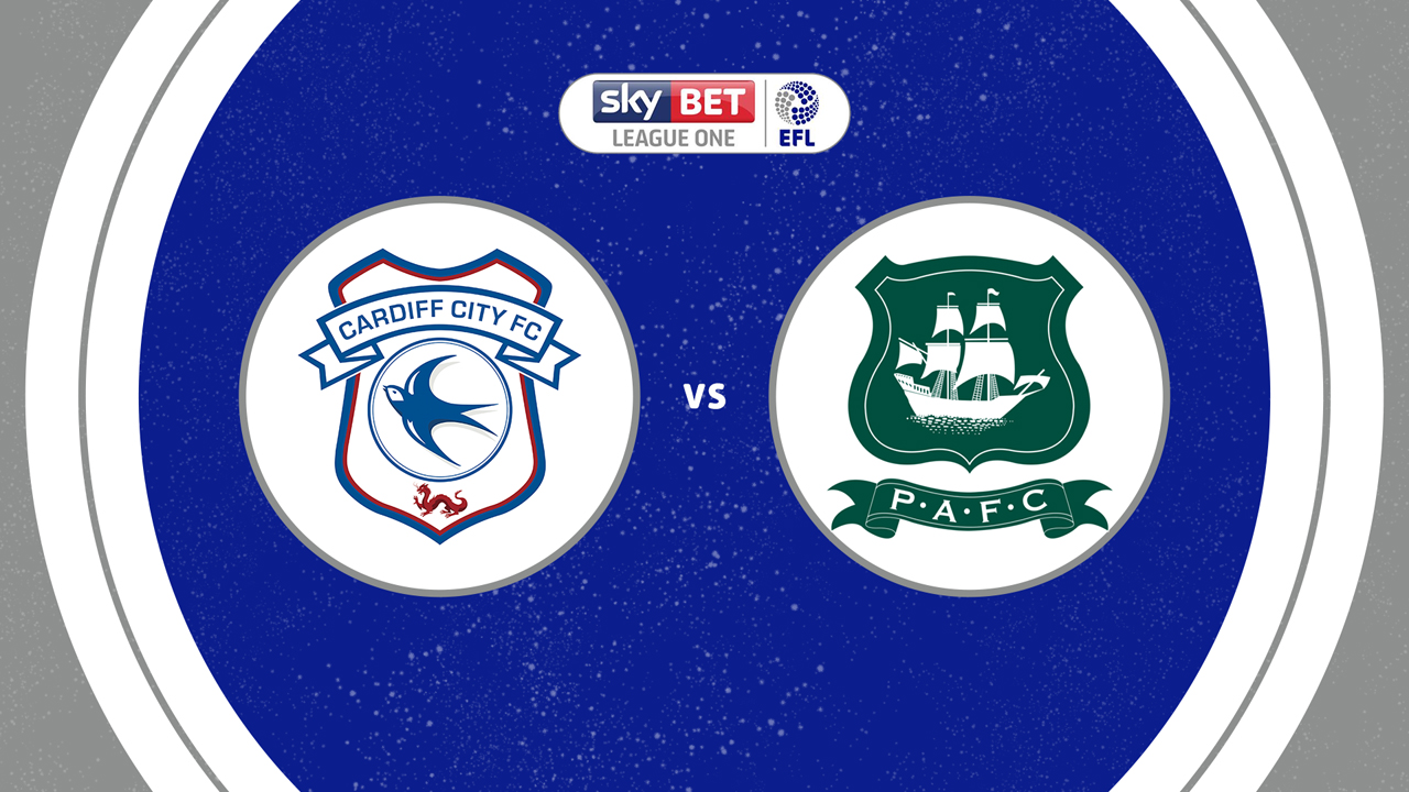 Cardiff City vs Plymouth Argyle poster Cardiff City vs Plymouth Argyle poster