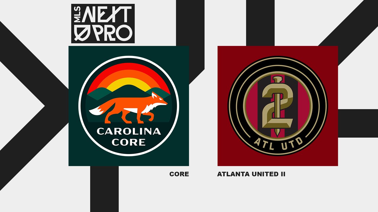 Carolina Core vs Atlanta United II poster Carolina Core vs Atlanta United II poster