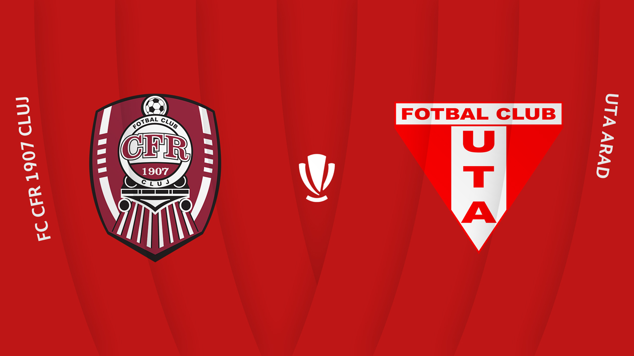 CFR Cluj vs UTA Arad poster CFR Cluj vs UTA Arad poster