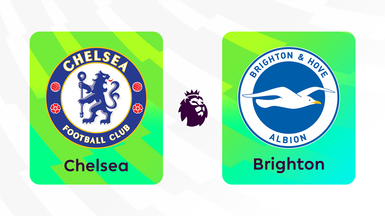 Chelsea vs Brighton and Hove Albion poster