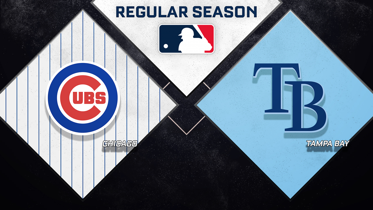 Chicago Cubs vs Tampa Bay Rays poster Chicago Cubs vs Tampa Bay Rays poster