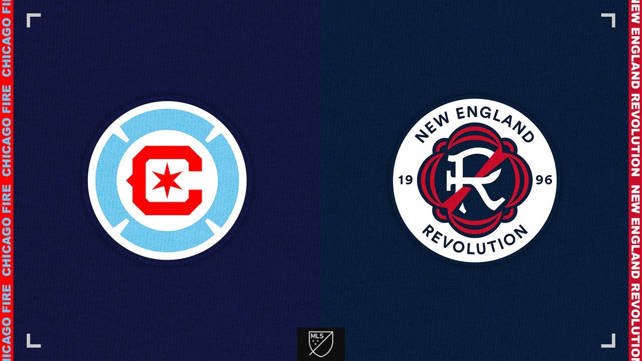 Chicago Fire vs New England Revolution poster Chicago Fire vs New England Revolution poster