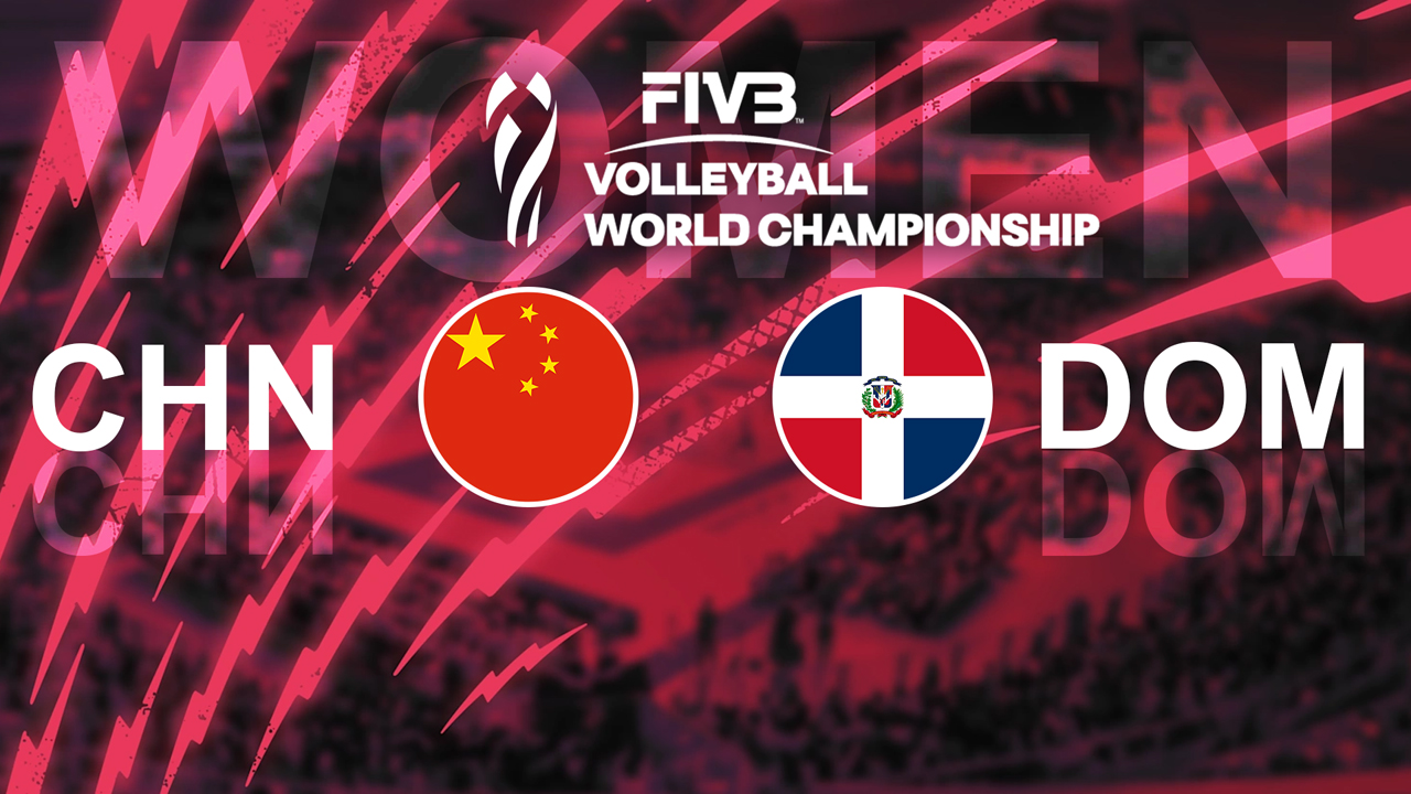 China Volleyball Women vs Dominican Republic Volleyball Women poster China Volleyball Women vs Dominican Republic Volleyball Women poster