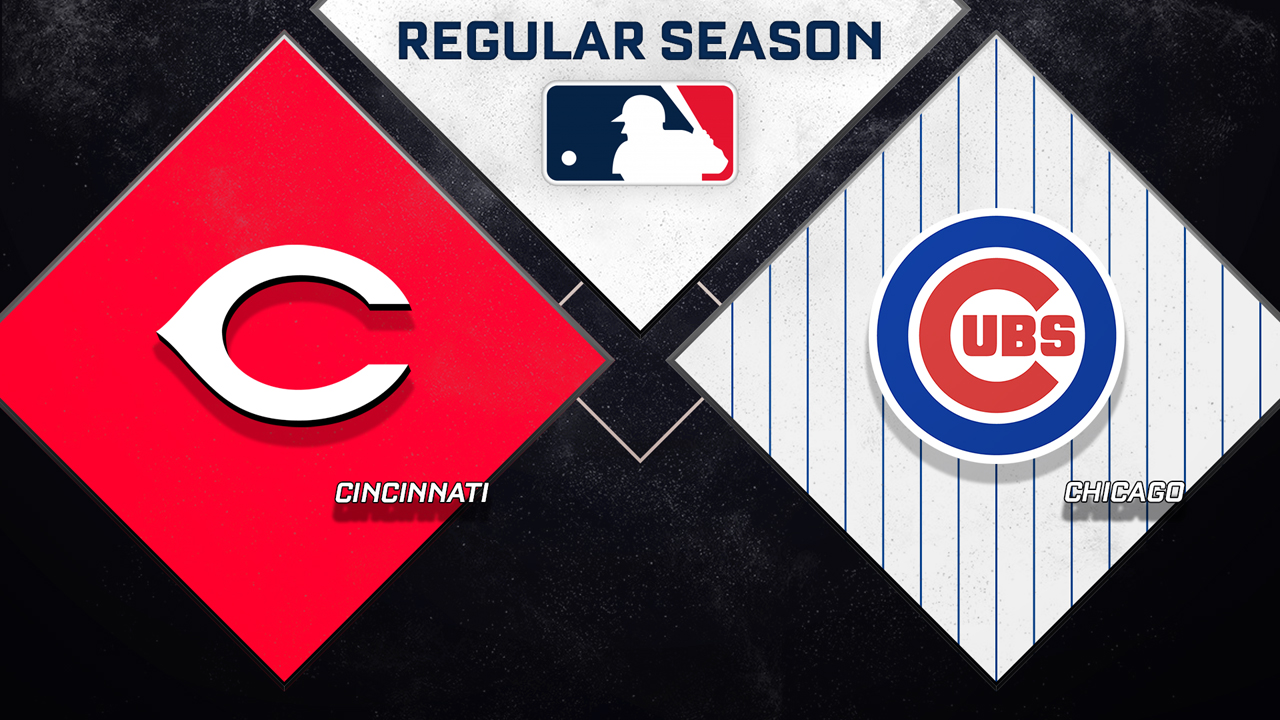 Cincinnati Reds vs Chicago Cubs poster Cincinnati Reds vs Chicago Cubs poster