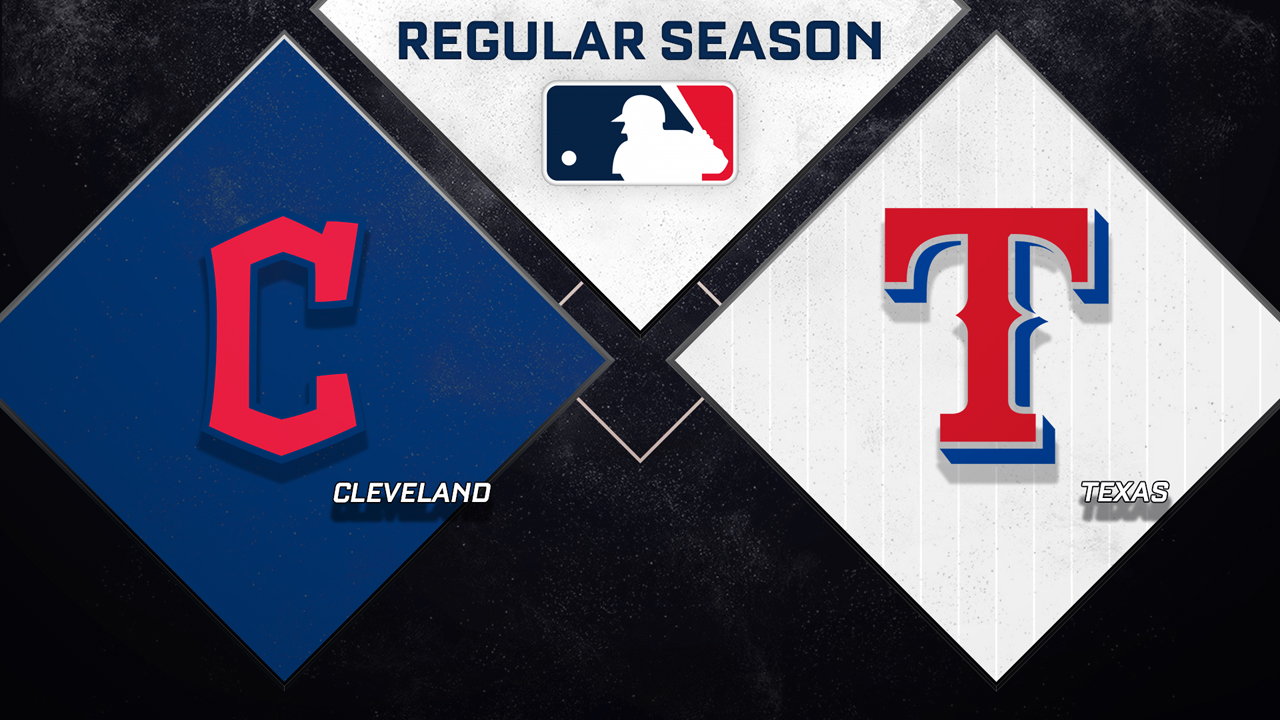 Cleveland Guardians vs Texas Rangers poster Cleveland Guardians vs Texas Rangers poster