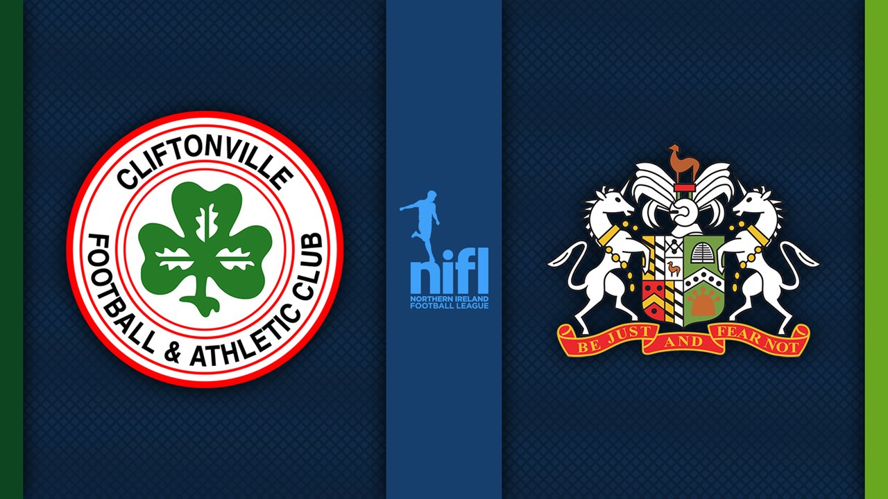 Cliftonville vs Glenavon poster Cliftonville vs Glenavon poster