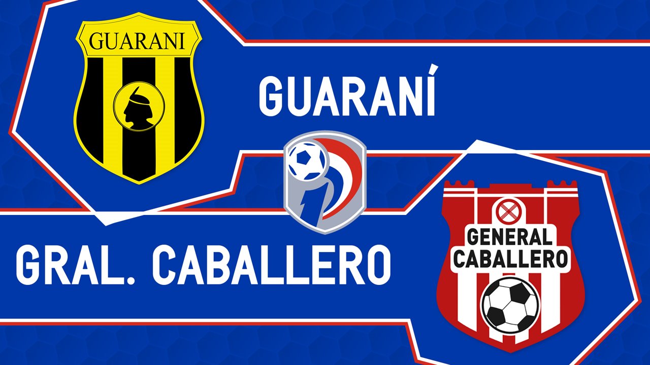 Club Guaraní vs General Caballero poster Club Guaraní vs General Caballero poster