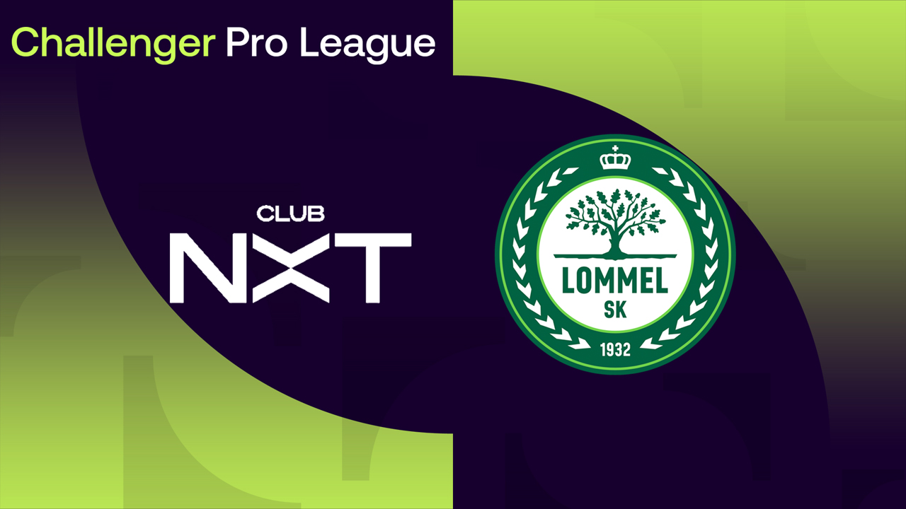 Club NXT vs Lommel poster Club NXT vs Lommel poster