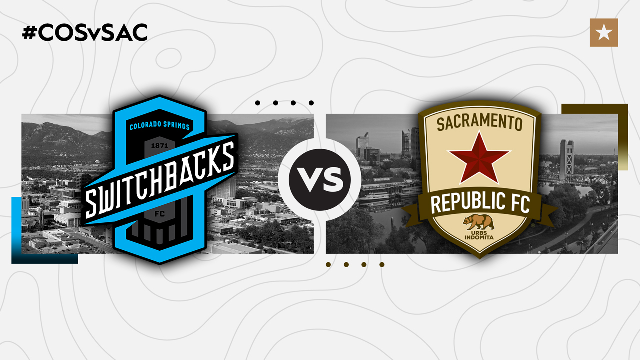 Colorado Springs Switchbacks vs Sacramento Republic poster