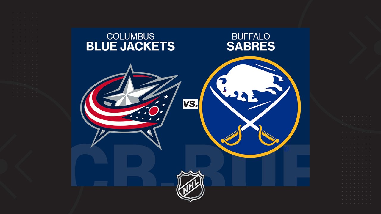 Columbus Blue Jackets vs Buffalo Sabres poster Columbus Blue Jackets vs Buffalo Sabres poster