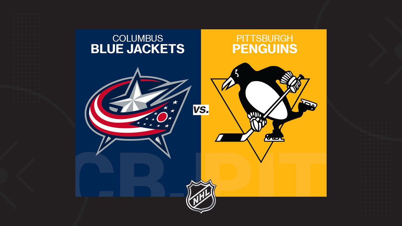 Columbus Blue Jackets vs Pittsburgh Penguins poster Columbus Blue Jackets vs Pittsburgh Penguins poster