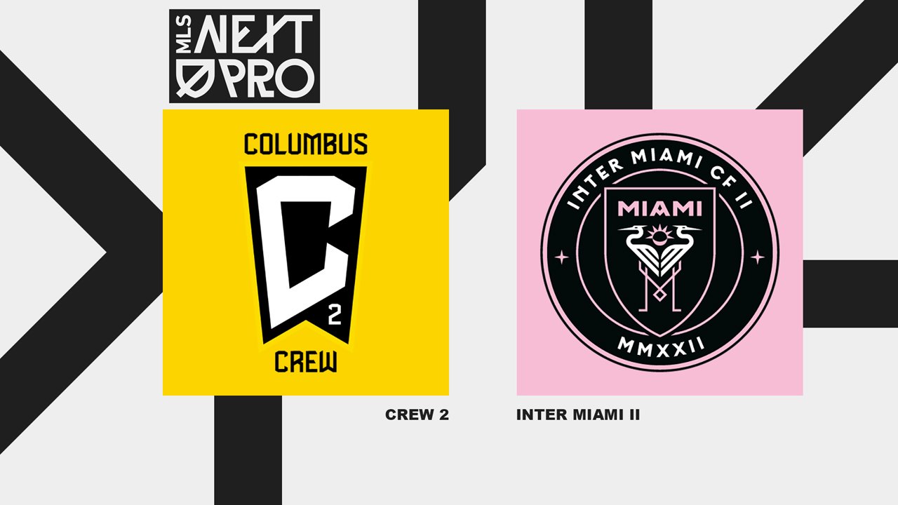 Columbus Crew 2 vs Inter Miami II poster Columbus Crew 2 vs Inter Miami II poster