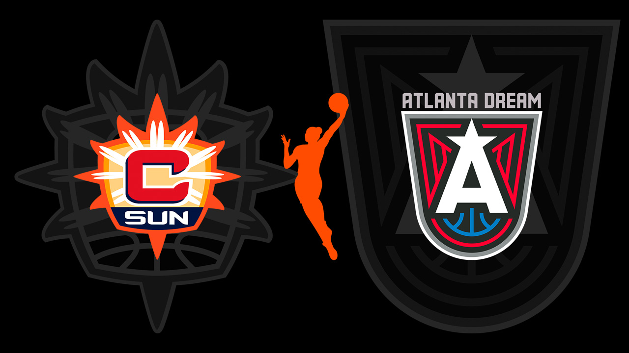 Connecticut Sun vs Atlanta Dream poster Connecticut Sun vs Atlanta Dream poster