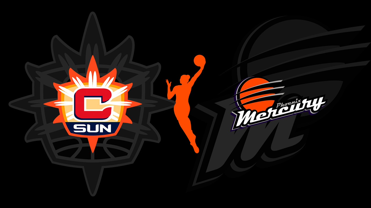 Connecticut Sun vs Phoenix Mercury poster Connecticut Sun vs Phoenix Mercury poster