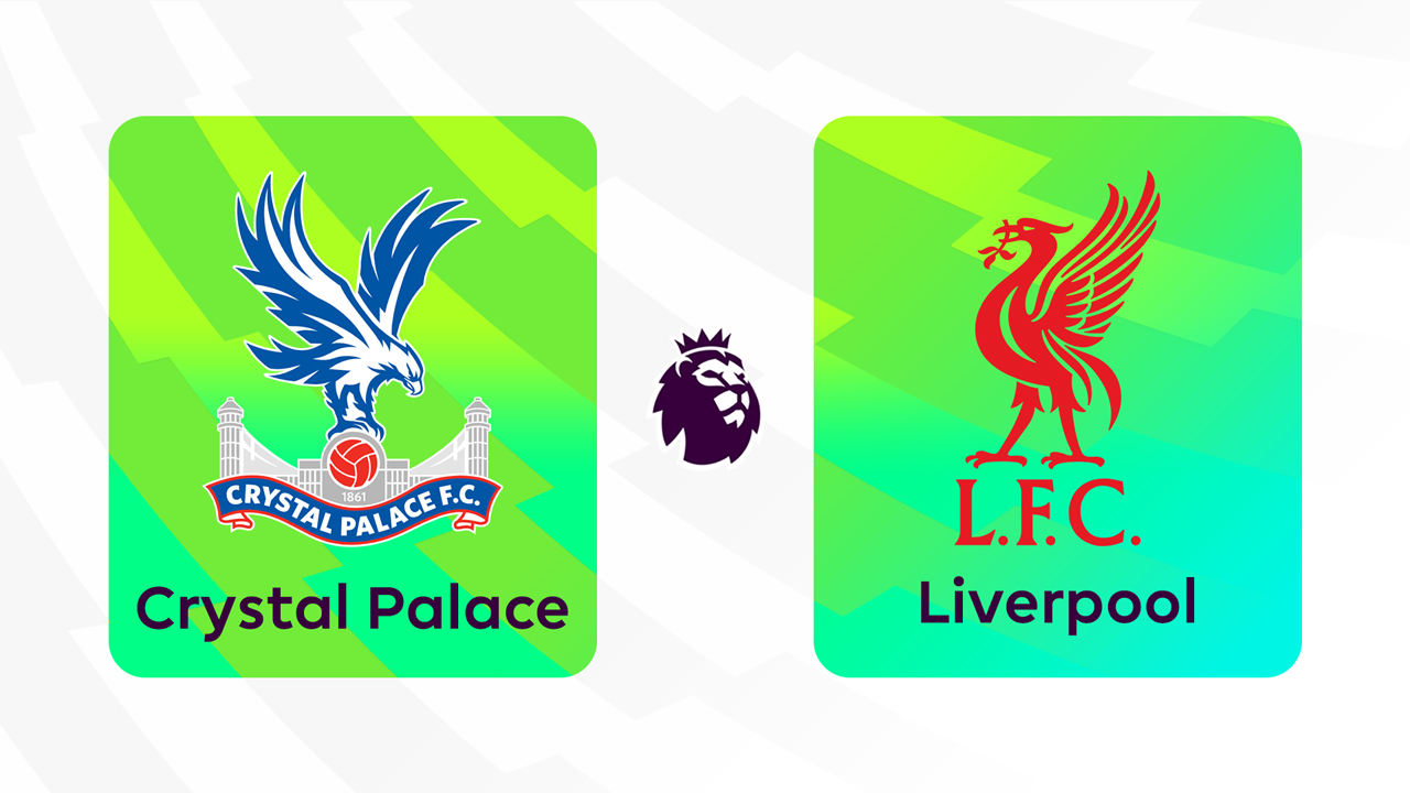 Crystal Palace vs Liverpool poster