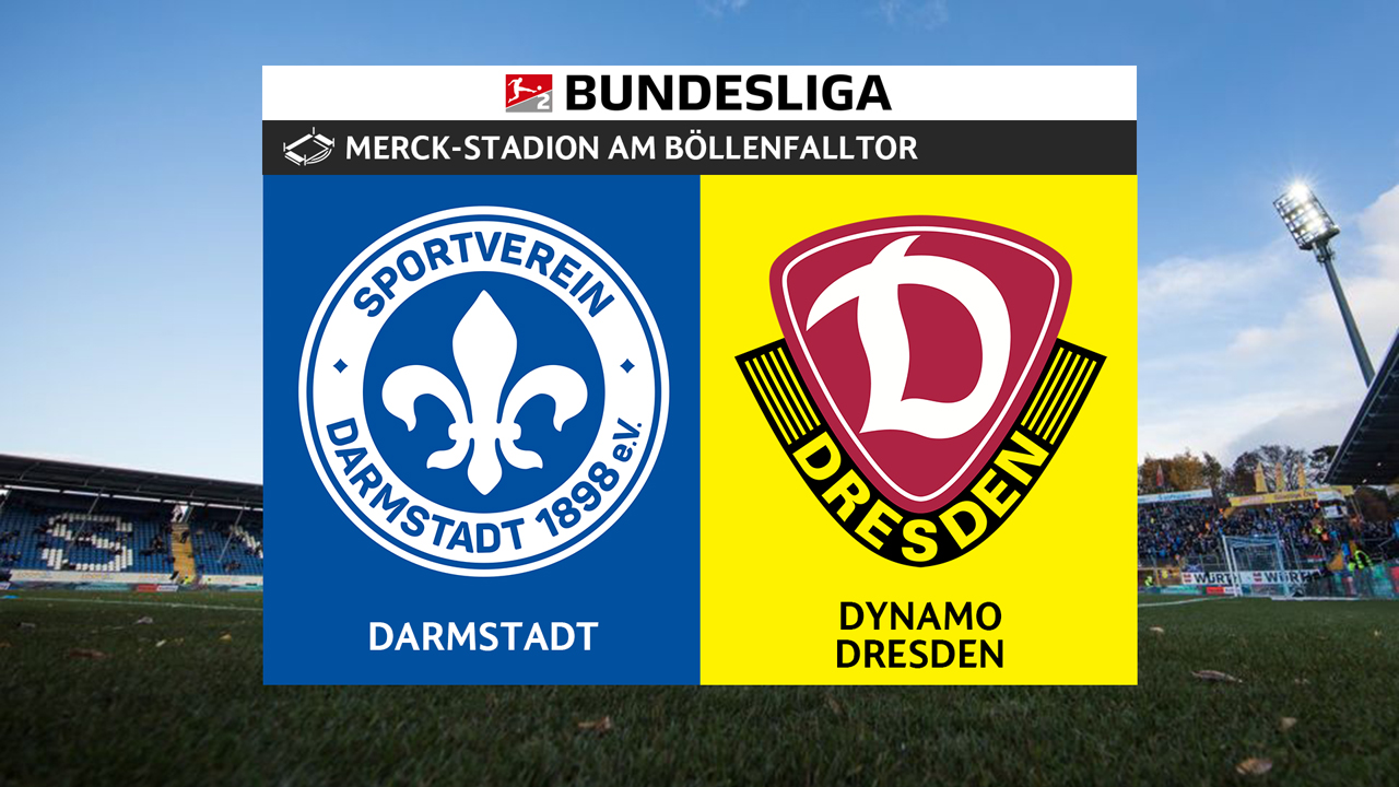 Darmstadt vs Dynamo Dresden poster Darmstadt vs Dynamo Dresden poster