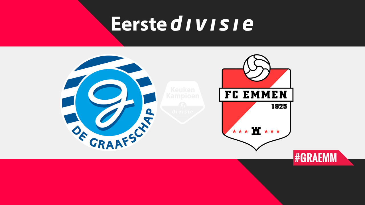 De Graafschap vs FC Emmen poster De Graafschap vs FC Emmen poster