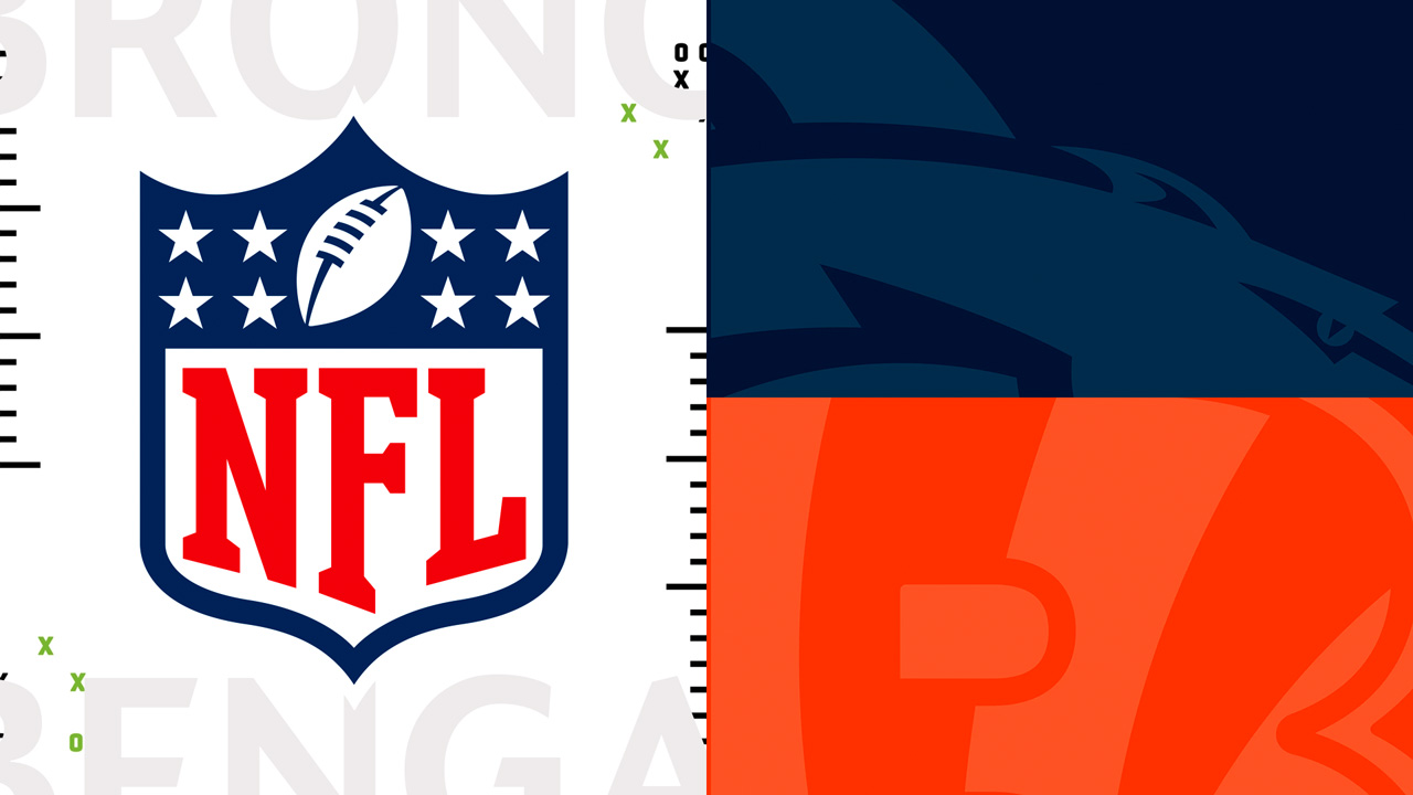 Denver Broncos vs Cincinnati Bengals poster Denver Broncos vs Cincinnati Bengals poster