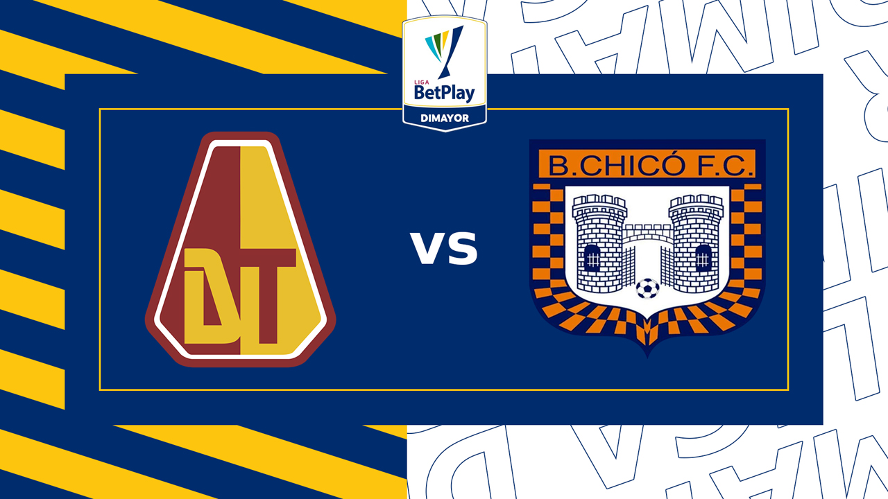 Deportes Tolima vs Boyacá Chicó poster Deportes Tolima vs Boyacá Chicó poster